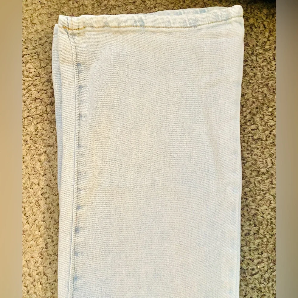 Women’s Wild Fable Light Blue Low Rise Flare Jeans - Picture 4 of 5